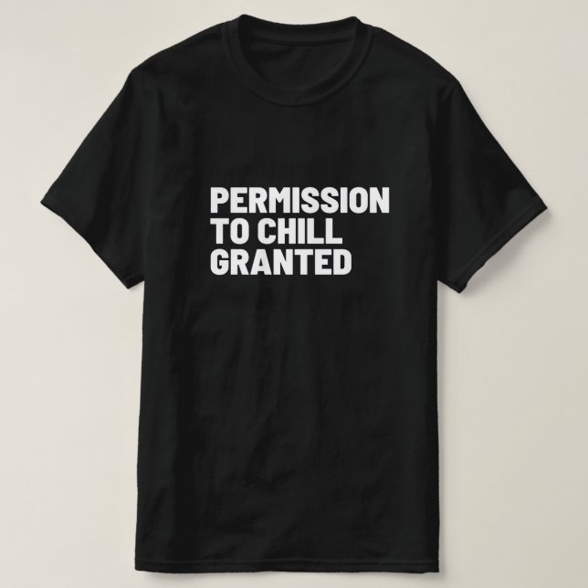 Genehmigung des Mens-T - Shirt (Design vorne)