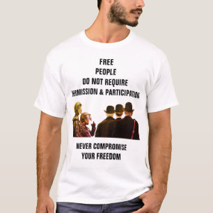 Genehmigung und Teilnahme (leicht) T-Shirt