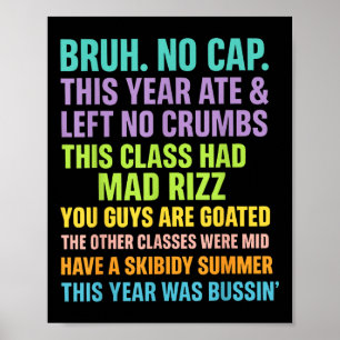 General A Slang Lehrer glücklich letzten Schultag  Poster