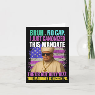 General A Slang Trump als Vatikanische Papstrepubl Karte