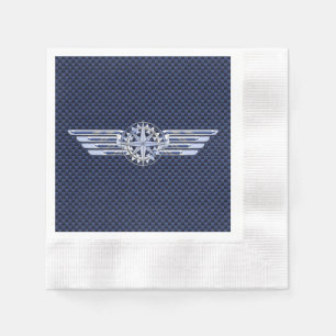 General Air Pilot Chromosom wie Wings Compass Serviette