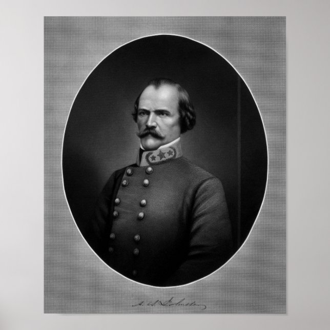 General Albert Sidney Johnston Poster (Vorne)