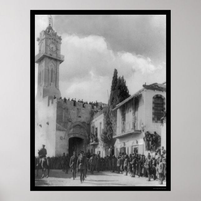 General Allenby in Jerusalem 1917 Poster (Vorne)