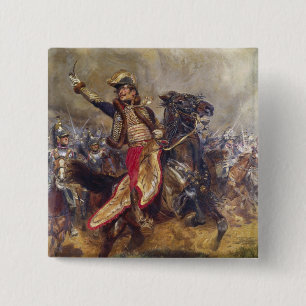 General Antoine-Charles-Louis Lasalle 1912 Button