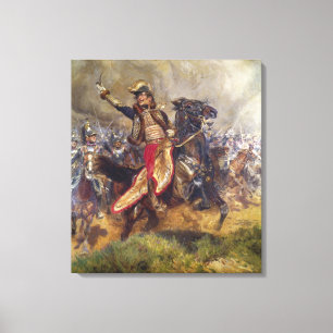 General Antoine-Charles-Louis Lasalle 1912 Leinwanddruck