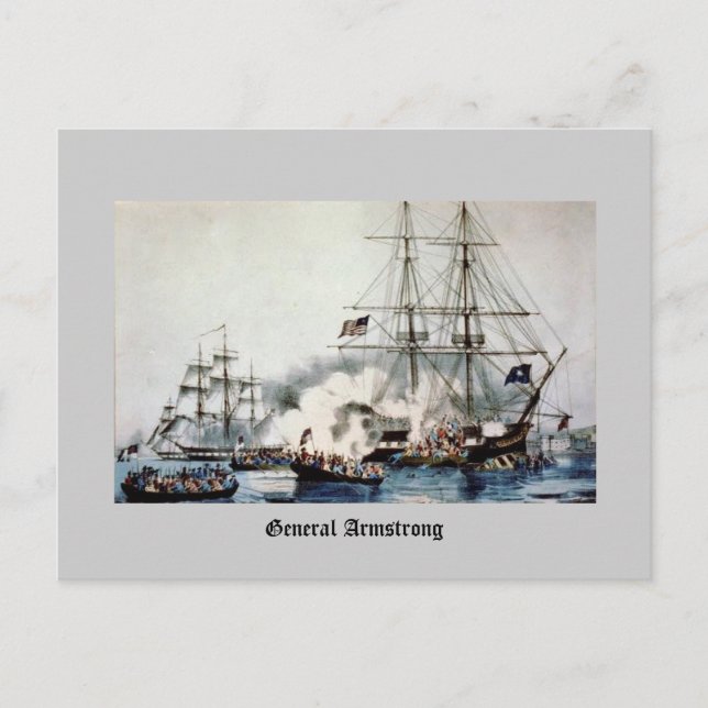 General Armstrong Postkarte (Vorderseite)