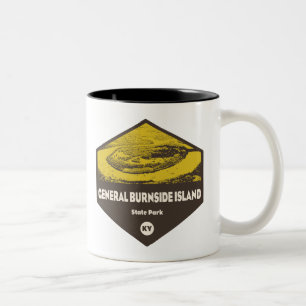 General Burnside Island Staat Park Kentucky Zweifarbige Tasse