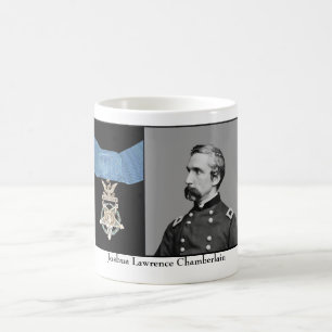 General Chamberlain und die Ehrenmedaille Tasse