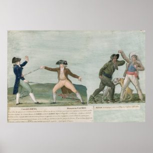 General Charles Lameth  and Charles Eugene Poster