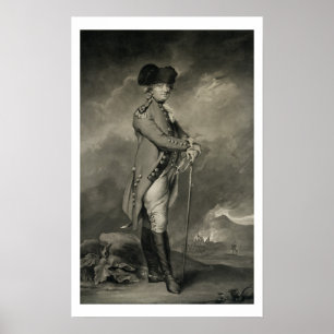 General Cornwallis (1738-1805) engraved by John Jo Poster