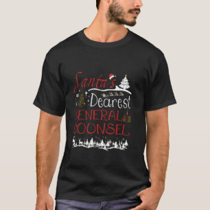 General Counsel Xmas Job Niedlich Weihnachten Lang T-Shirt