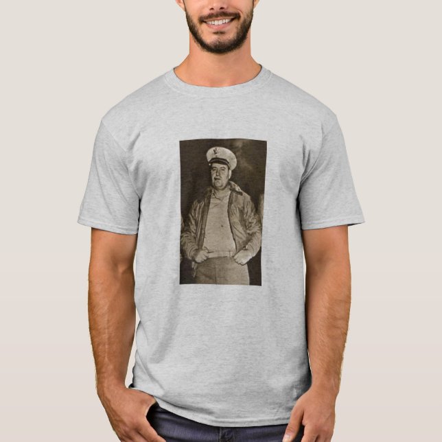 General Curtis Lemay und Zitat - Grau T-Shirt (Vorderseite)