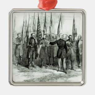 General Custer Silbernes Ornament
