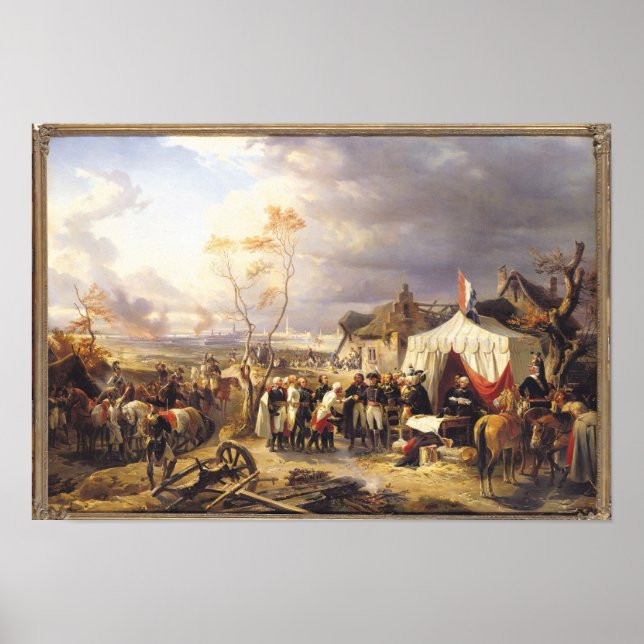 General De La Morliere Receiving the Surrender Poster (Vorne)
