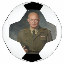 General Dwight Eisenhower 5-Sterne-Portrait Fußball