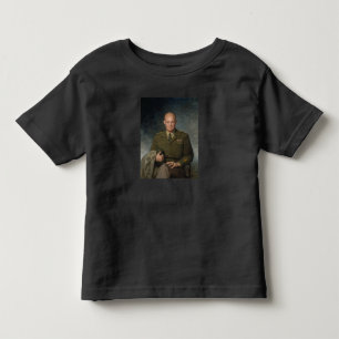 General Dwight Eisenhower 5-Sterne-Portrait Kleinkind T-shirt