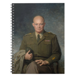 General Dwight Eisenhower 5-Sterne-Portrait Notizblock