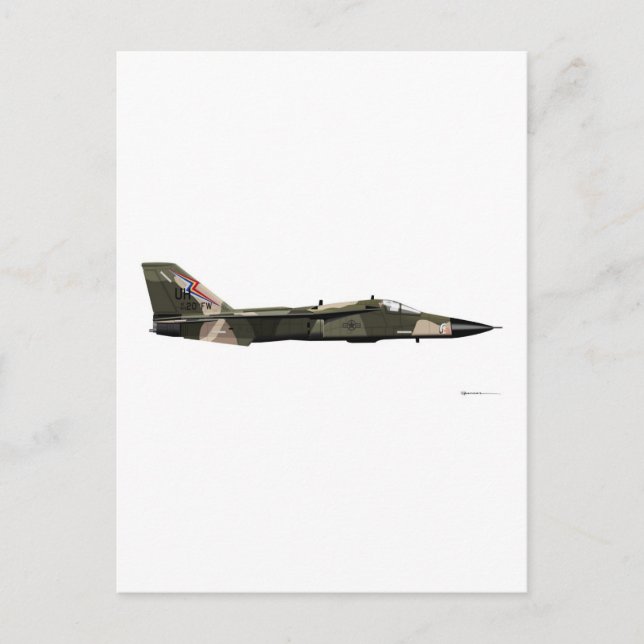 General Dynamics F-111 Aardvark Postkarte (Vorderseite)
