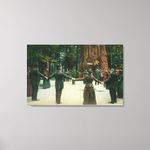 General Fremont, das Umfang von a zeigt Leinwanddruck