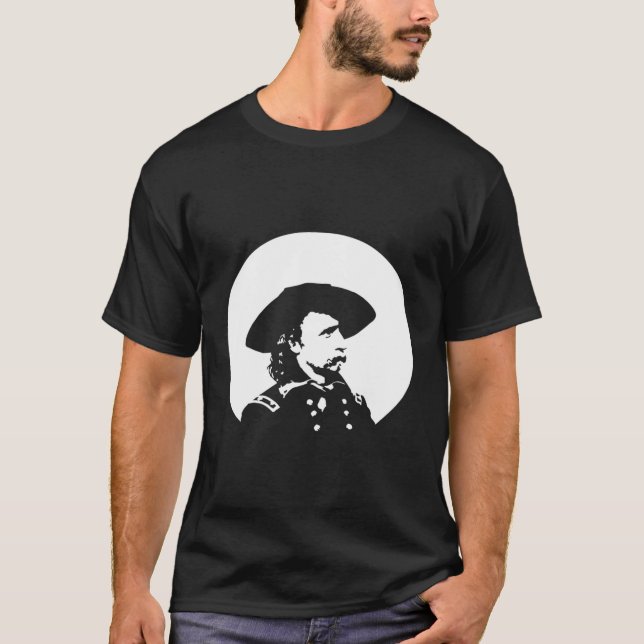 General George Armstrong Custer T-Shirt (Vorderseite)