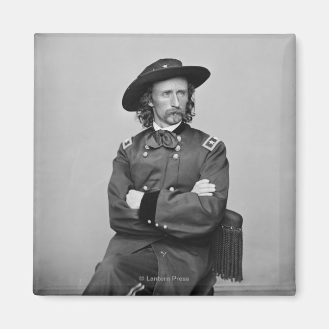General George Custer 1 Magnet (Vorne)