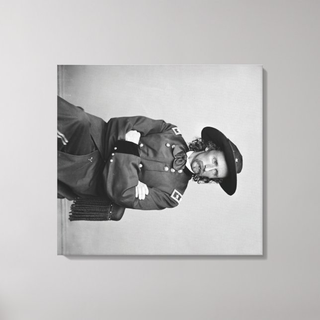 General George Custer Fotograph #1 Leinwanddruck (Vorderseite)
