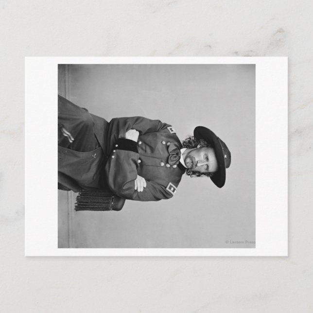 General George Custer Fotograph #1 Postkarte (Vorderseite)