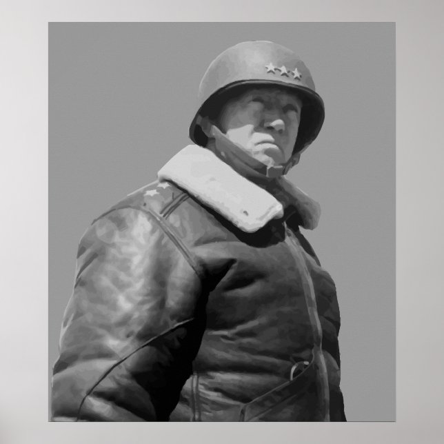 General George S. Patton Jr. Poster (Vorne)
