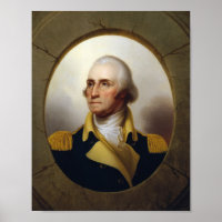 General George Washington Porthole Painting