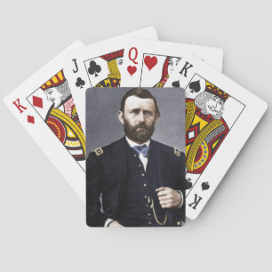 General Grant für den zivilen Krieg Spielkarten