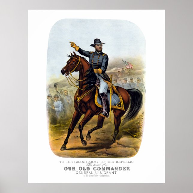 General Grant — Unser alter Kommandant Poster (Vorne)