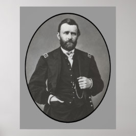 General Grant während des Zivilen Krieges Poster