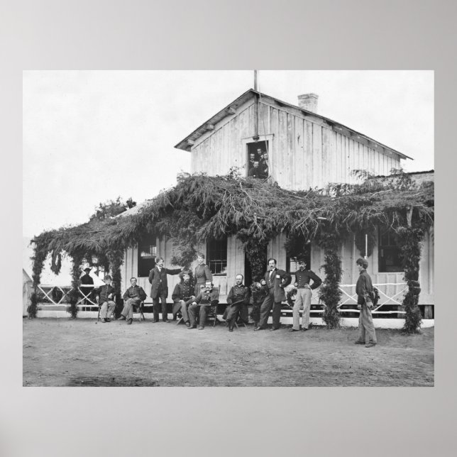 General Hardin aus dem zivilen Krieg, 1865 Poster (Vorne)