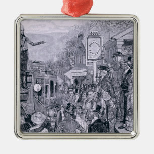 General Jackson, gewählter Präsident Ornament Aus Metall