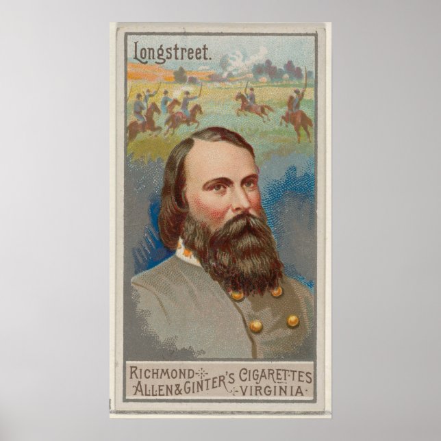 General James Longstreet Poster (Vorne)