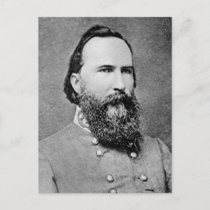 General James Longstreet Postkarte
