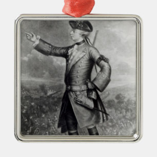 General James Wolfe Silbernes Ornament