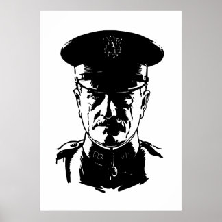 General John Pershing Poster