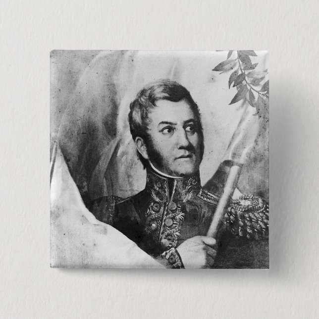 General Jose de San Martin Button (Vorderseite)