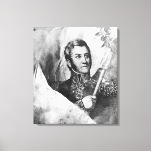 General Jose de San Martin Leinwanddruck