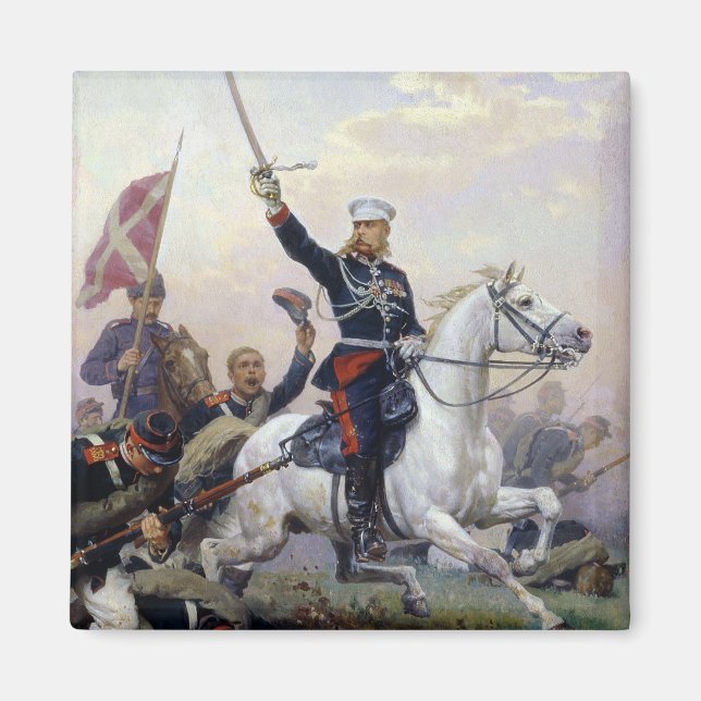 General M.D. Skobelev in der russisch-türkischen Magnet (Vorne)