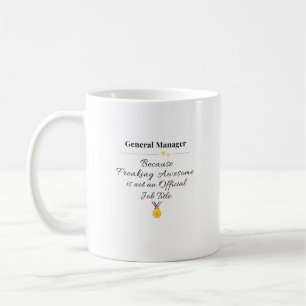 General Manager Kaffeetasse