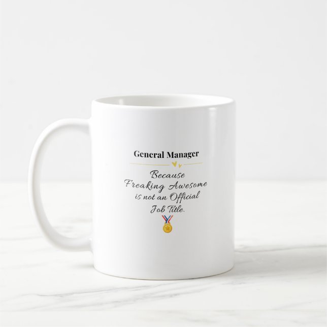 General Manager Kaffeetasse (Links)