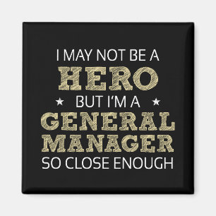 General Manager Novelty Magnet