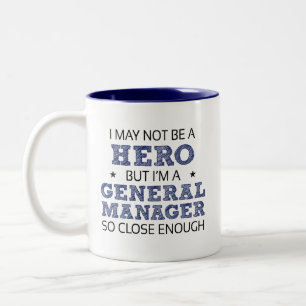 General Manager Novelty Zweifarbige Tasse