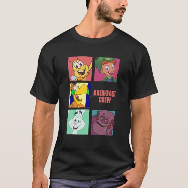 General Mills Monster Cravings Retro Mascots Group T-Shirt (Vorderseite)