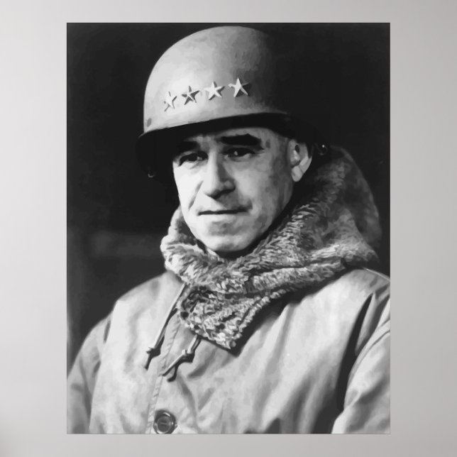 General Omar Bradley Poster (Vorne)
