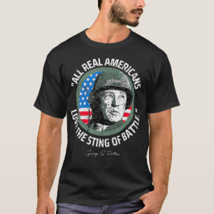 General Patton Sting of Battle ProTrump Politisch  T-Shirt