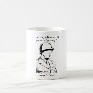 General Patton und Zitat Tasse