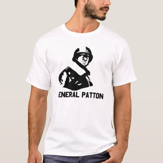 General Patton WW2 General George S. Patton T-Shirt (Vorderseite)